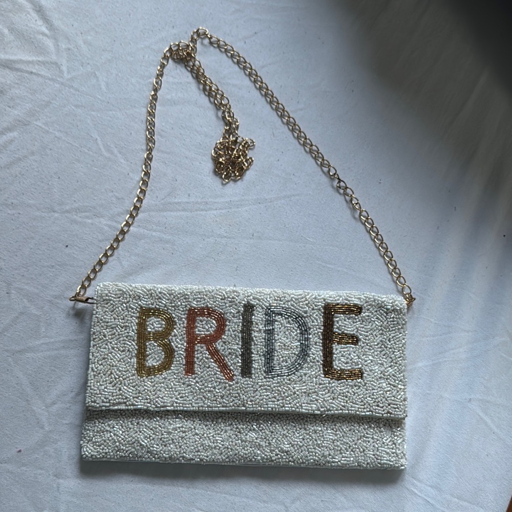 Beaded Bride Crossbody